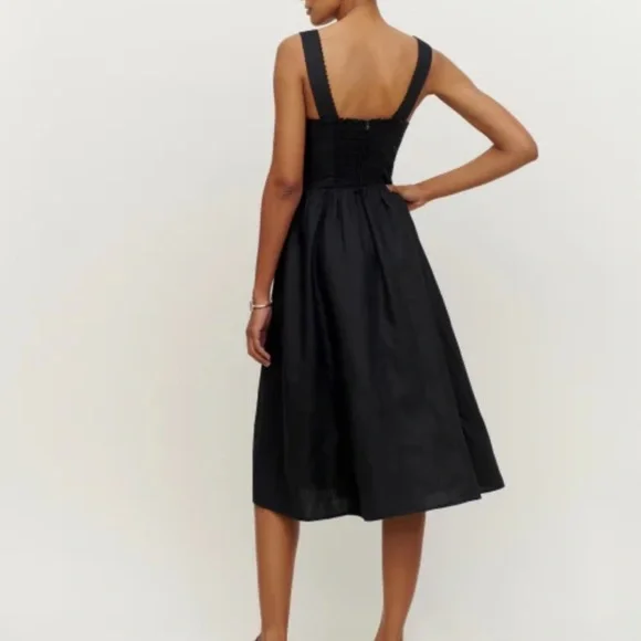 Reformation | Dresses | Reformation Tagliatelle Linen Dress Black | Poshmark Reformation | Dresses | Reformation Tagliatelle Linen Dress Black | Poshmark